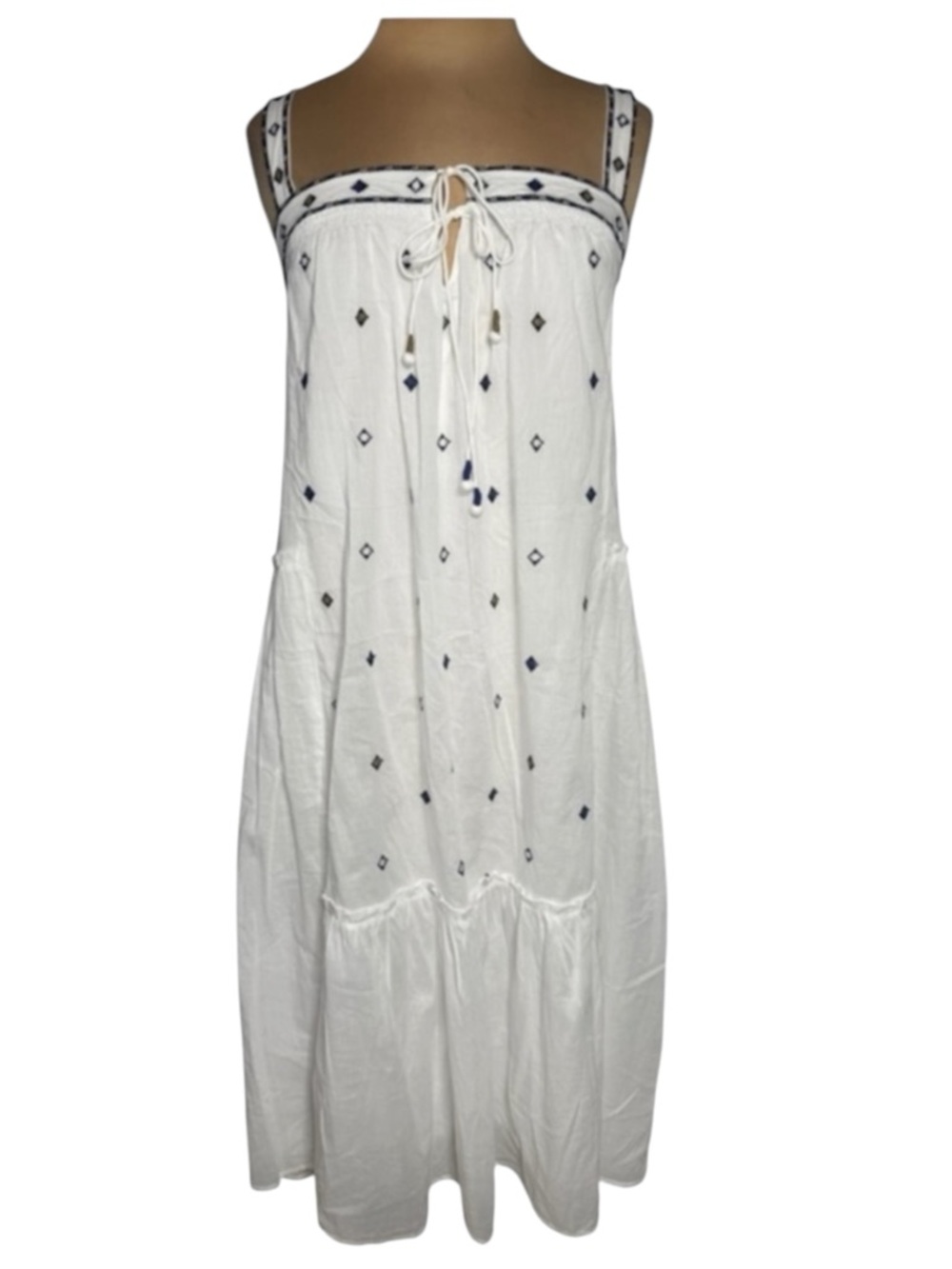 NWT Velvet by Graham & Spencer Riley Embroidered Dress - XS - Picture 3 of 10